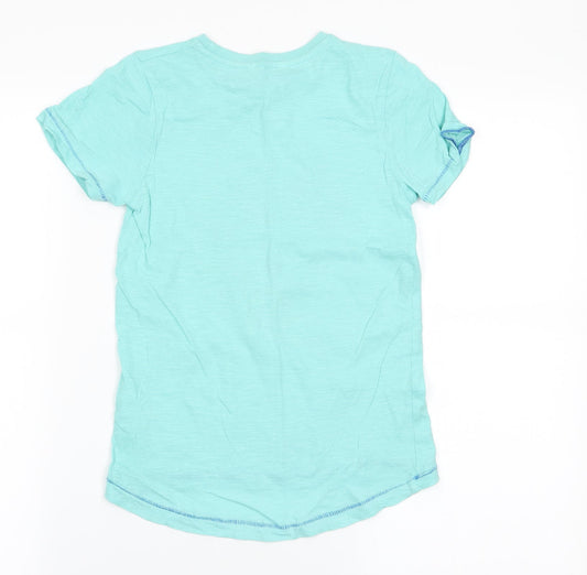 pep&CO Boys Blue Basic T-Shirt Size 7-8 Years