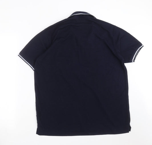 Gillicci Mens Blue Polo Size XL