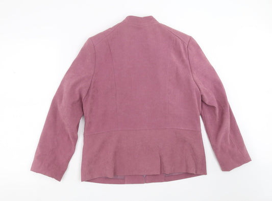 ISLE Womens Purple Jacket Size 14