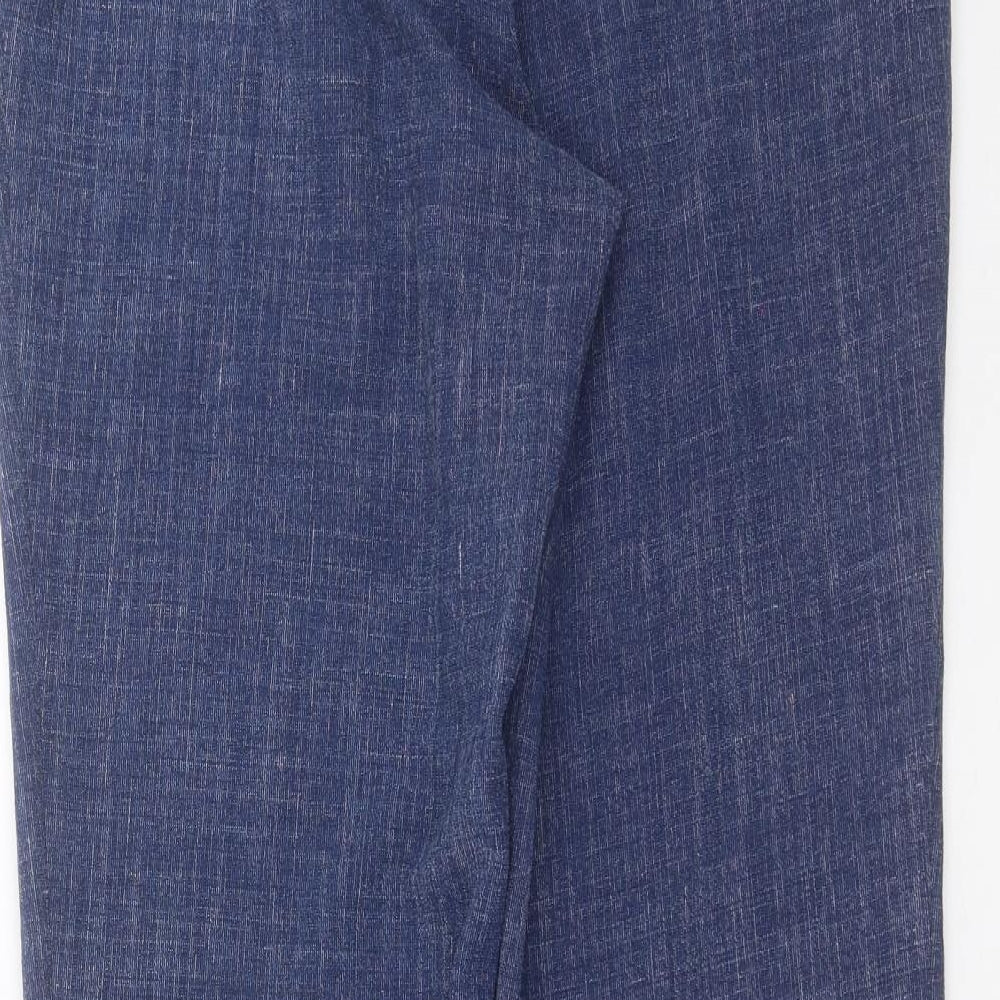 Preworn Womens Blue Trousers Size 30 in L29 in