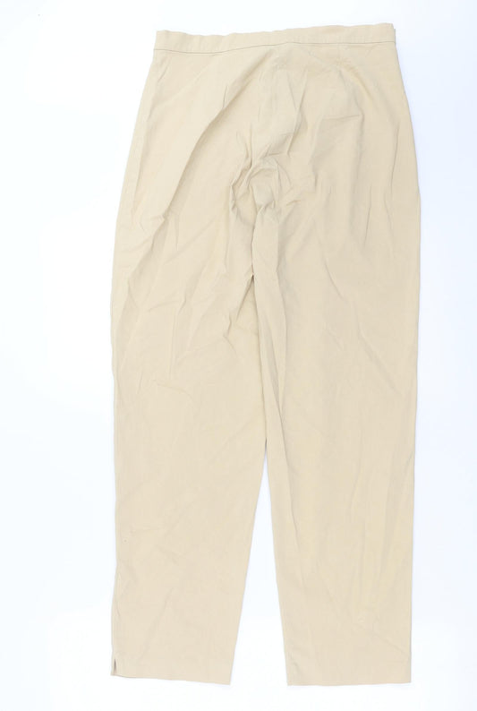 Debenhams Womens Beige Trousers Size 12 L26 in