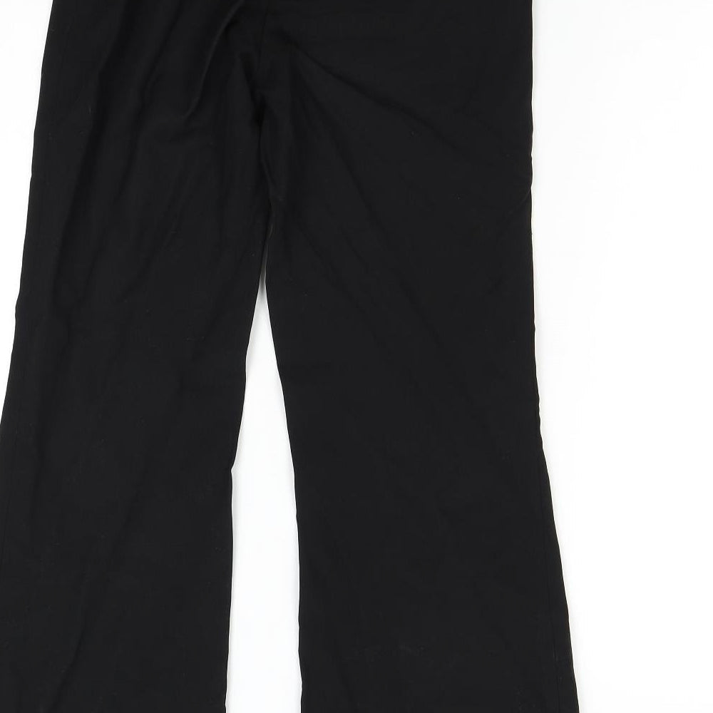 Dorothy Perkins Womens Black Trousers Size 12 L28 in