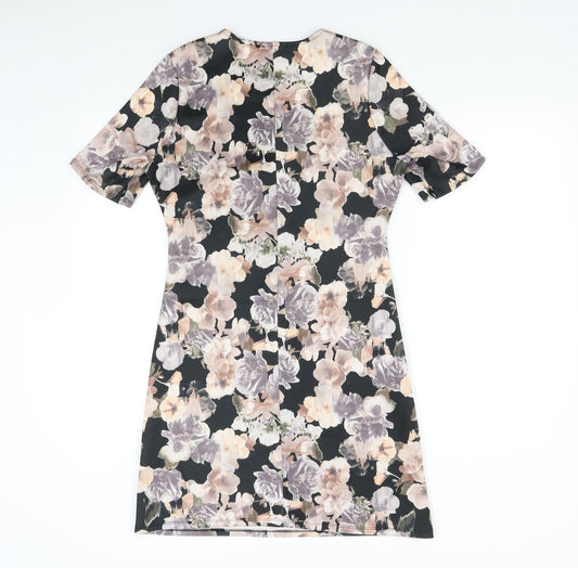 Matalan Womens Multicoloured Floral Shift Size 10