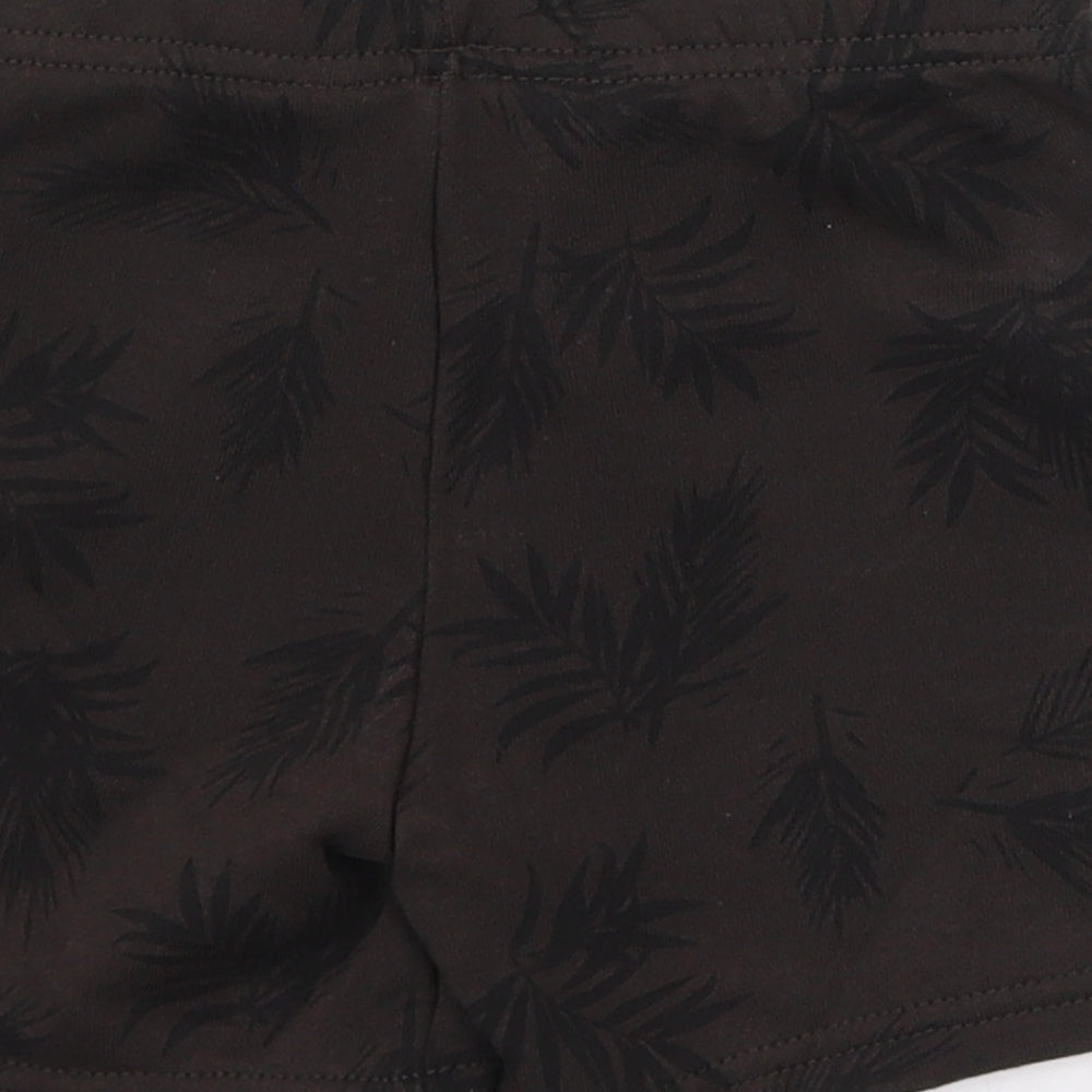 Primark Baby Brown Floral Cropped Trousers Size 12-18 Months