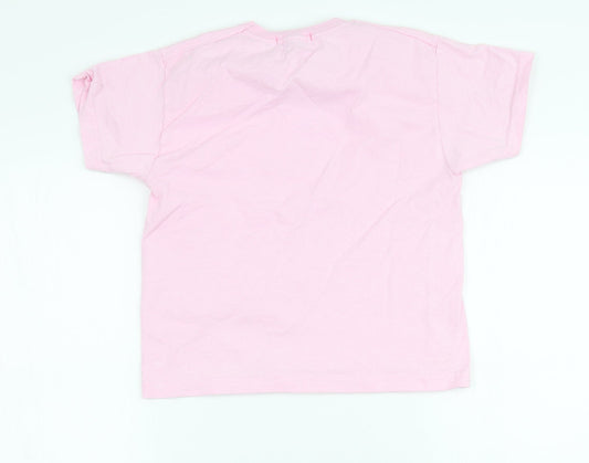 In the Style Girls Pink Basic T-Shirt Size 3-4 Years - Squad