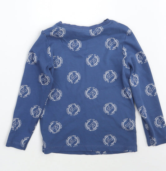 George Boys Blue Pullover Jumper Size 6-7 Years