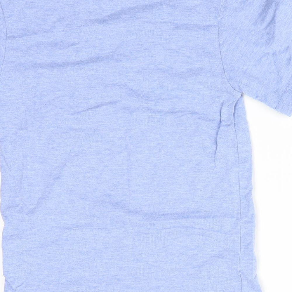 Rebel Boys Blue Basic T-Shirt Size 7-8 Years
