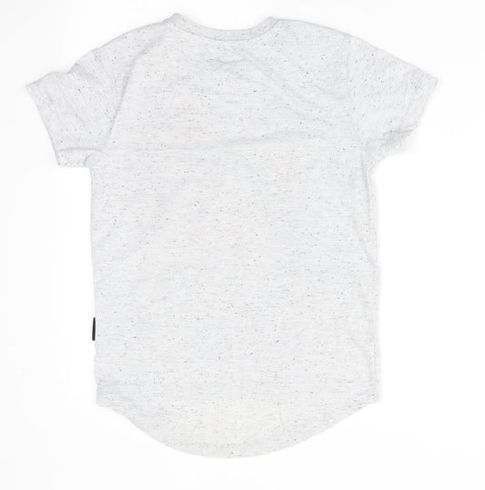 Primark Boys Grey Basic T-Shirt Size 7-8 Years - Brooklyn Vibe