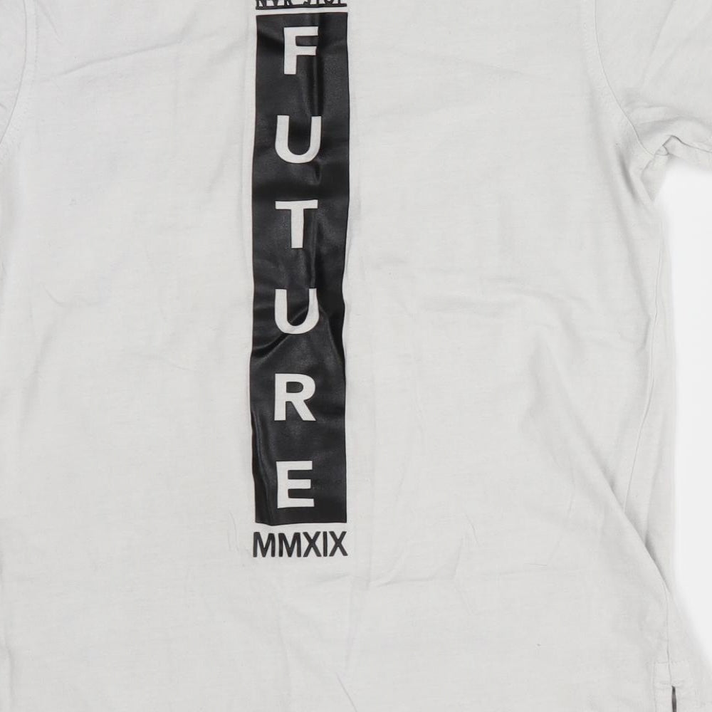 George Boys White Basic T-Shirt Size 8-9 Years - Future