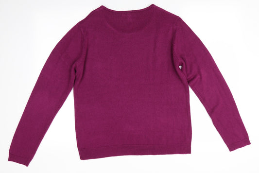 Originals Womens Purple Pullover Jumper Size 12