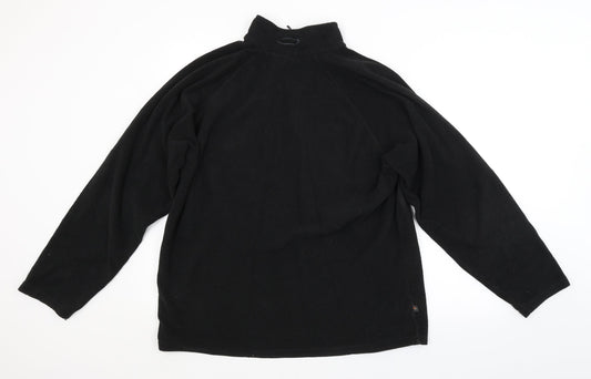 Mountain Life Mens Black Pullover Sweatshirt Size XL