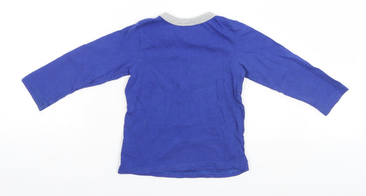 Bounce Girls Blue Basic T-Shirt Size 18-24 Months