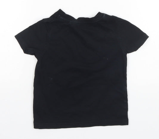 George Boys Black Basic T-Shirt Size 2-3 Years - Awesome Bro