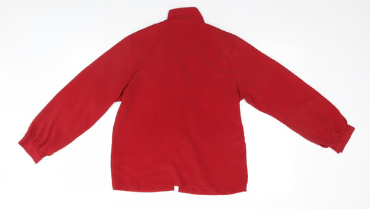 Edinburgh Womens Red Basic T-Shirt Size 12