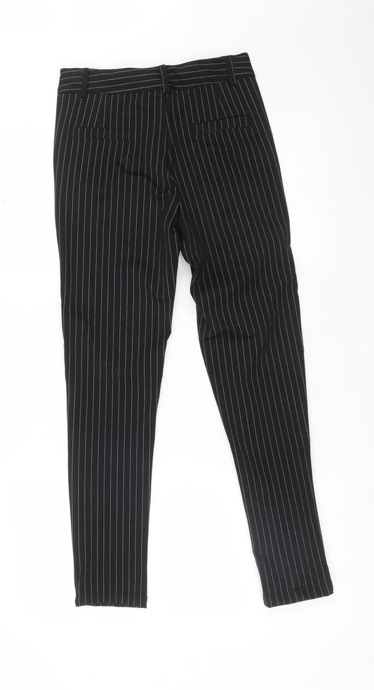 URBAN MIST Womens Multicoloured Striped Trousers Size S L26 in