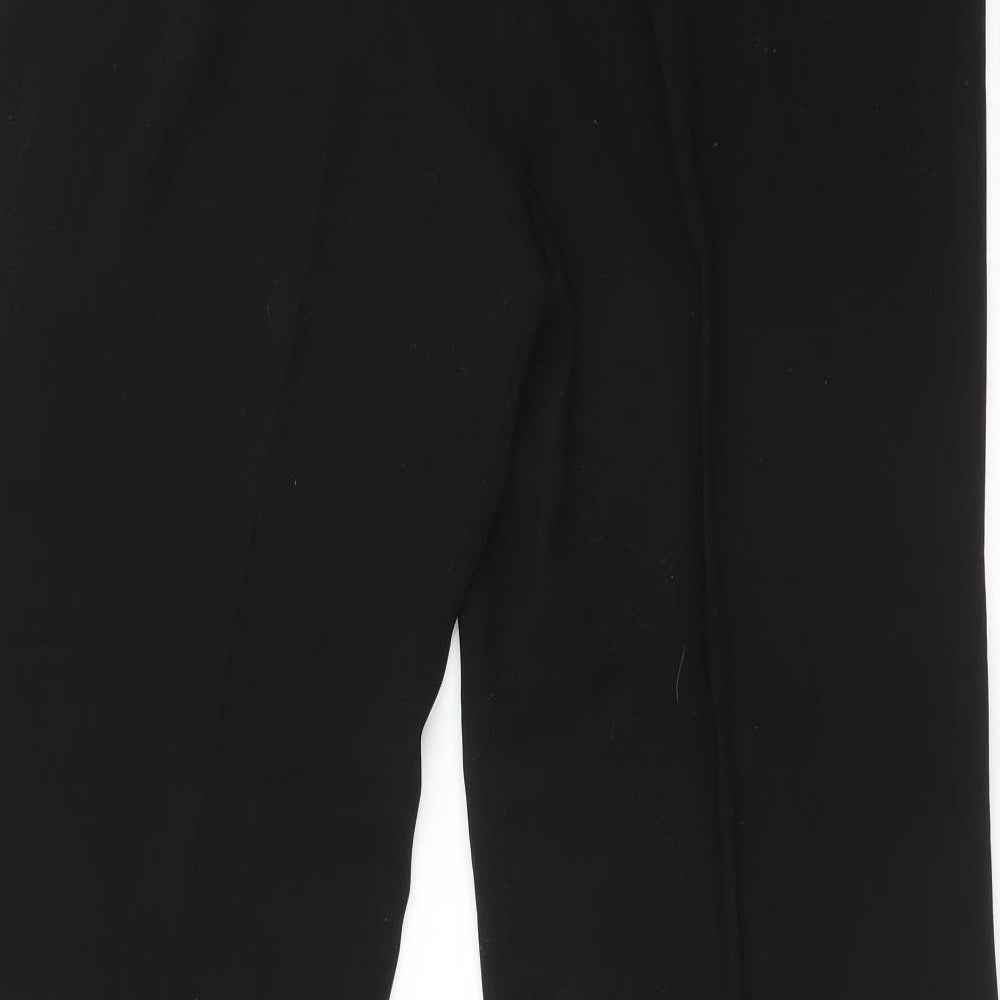 NIENHAUS Womens Black Trousers Size 18 L30 in