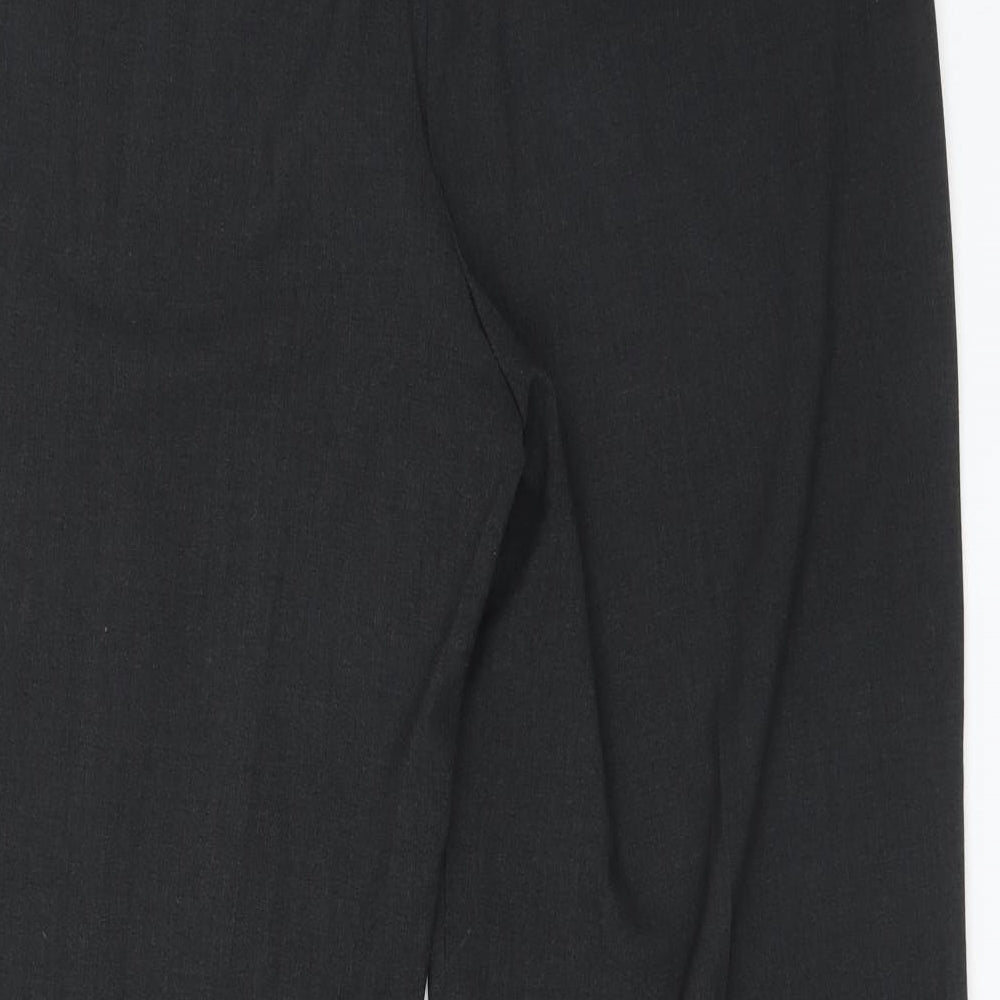 M&S Womens Grey Trousers Size 16 L29 in