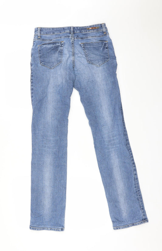 Campus Womens Blue Straight Jeans Size 26 L31 in