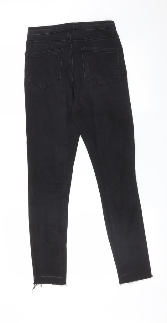 DENIM CO Womens Black Skinny Jeans Size 10 L27 in