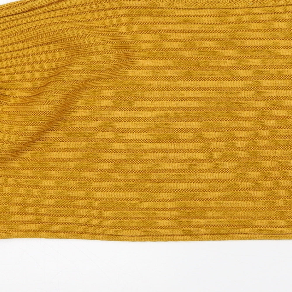 New Look Girls Yellow Pullover Jumper Size 12-13 Years