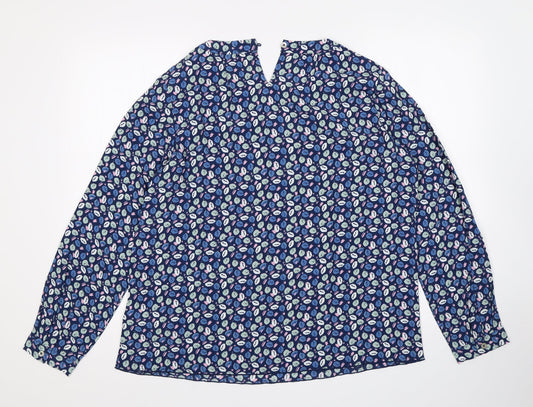Lieblingsstuck Womens Multicoloured Floral Basic Blouse Size 10