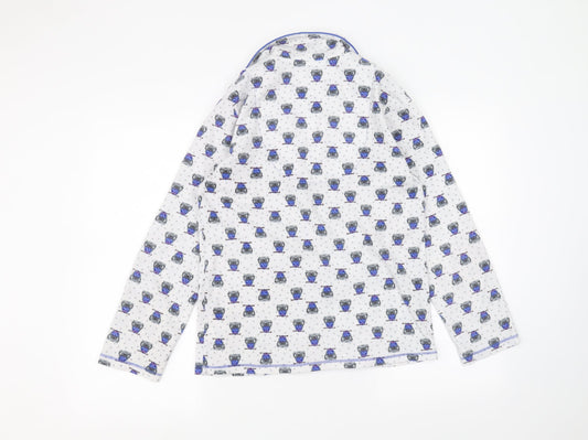 planet Womens White Basic Button-Up Size S