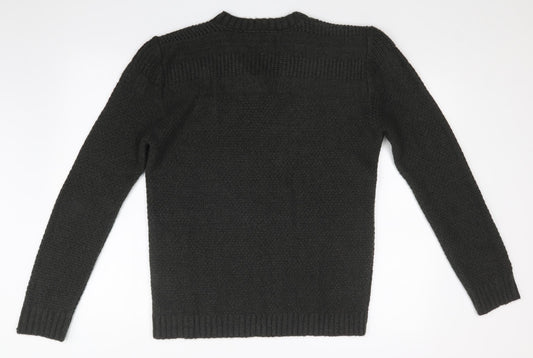 River Island Mens Green Pullover Jumper Size M