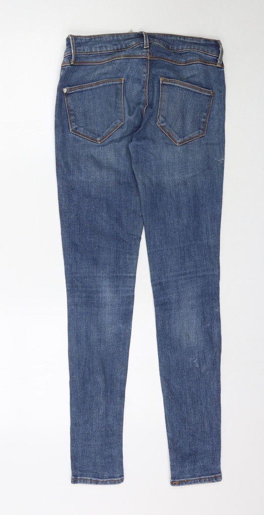 Olivia Womens Blue Denim Skinny Jeans Size 4 L31 in