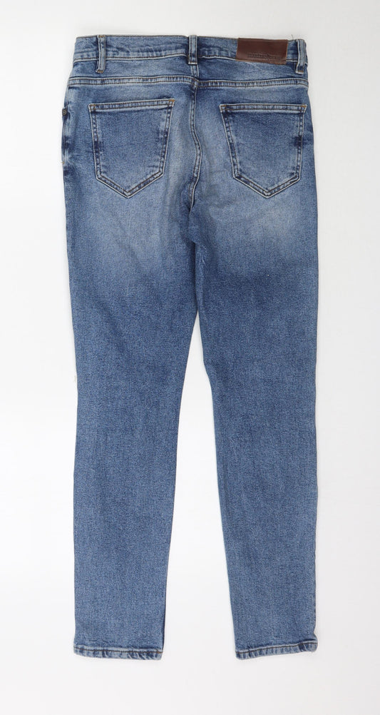 Maritas denim Womens Blue Denim Skinny Jeans Size S L28 in