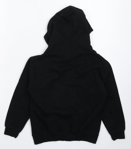 All We Do is Boys Black Pullover Hoodie Size 7-8 Years