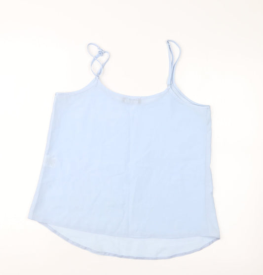 Select Womens Blue Basic Blouse Size 10