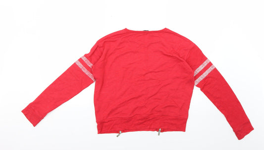 Select Womens Red Pullover Jumper Size 10