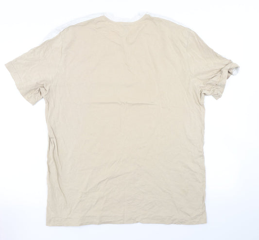 Divided Mens Brown T-Shirt Size L