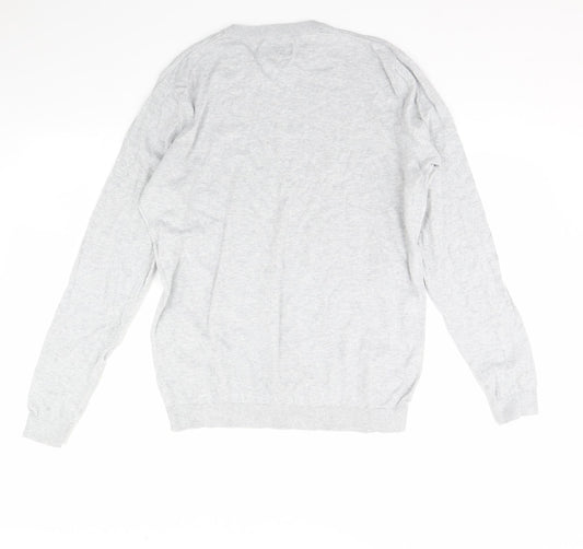 ASOS Mens Grey Pullover Jumper Size S