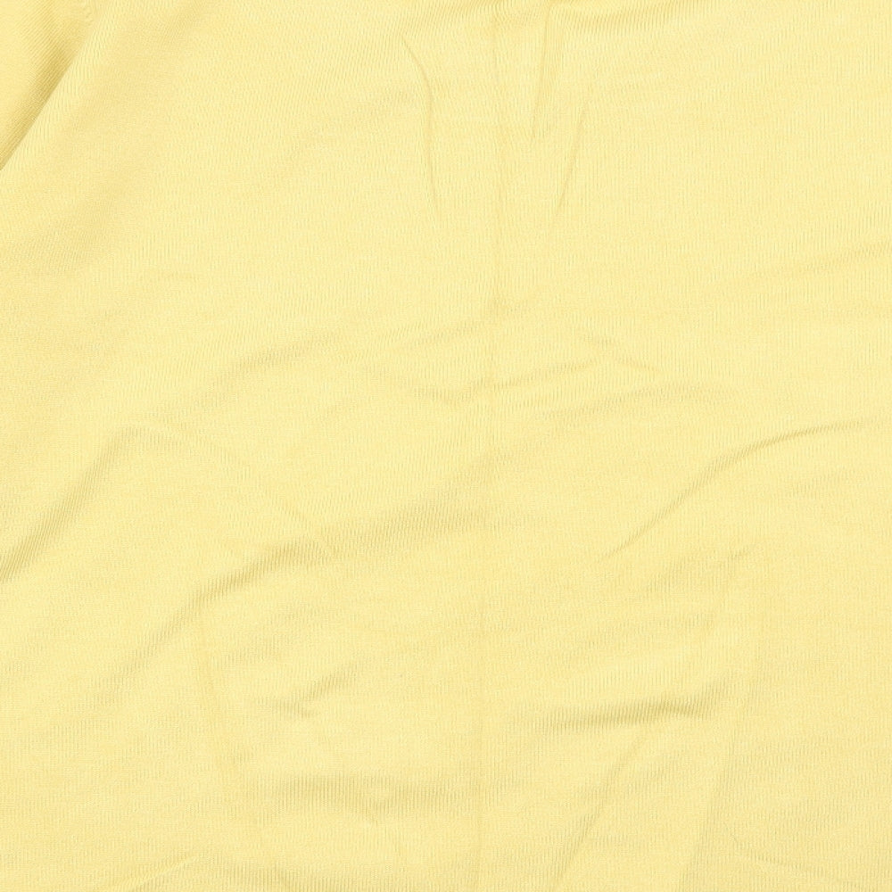 BM Womens Yellow Pullover Jumper Size L