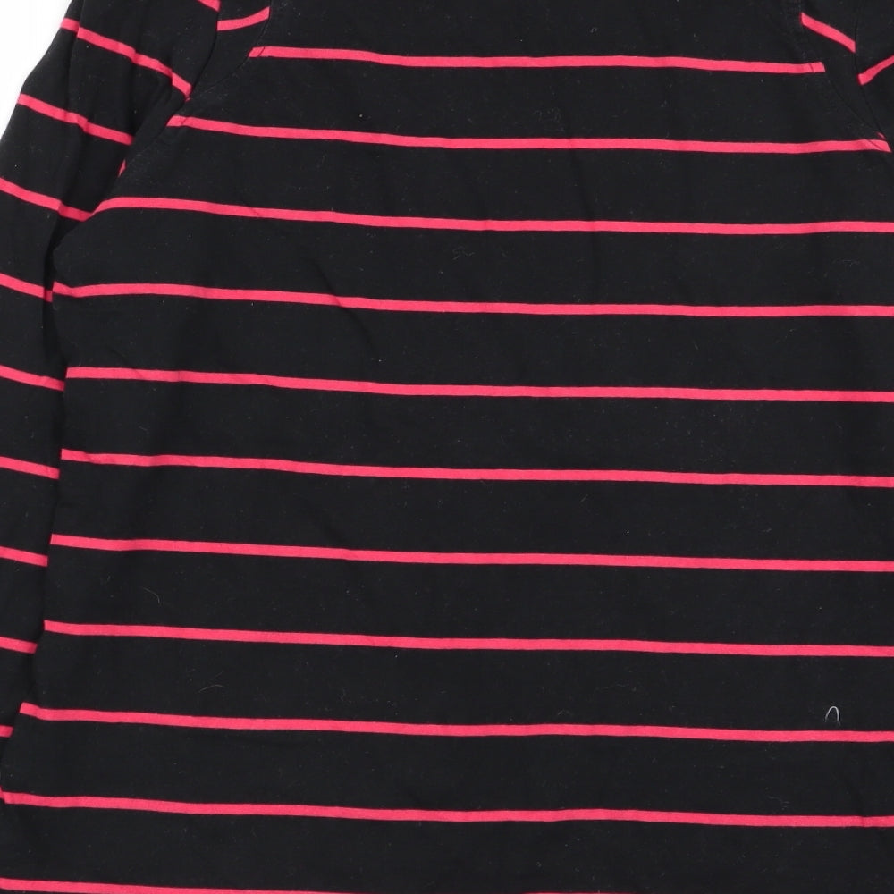 NEXT Womens Multicoloured Striped Basic T-Shirt Size 10