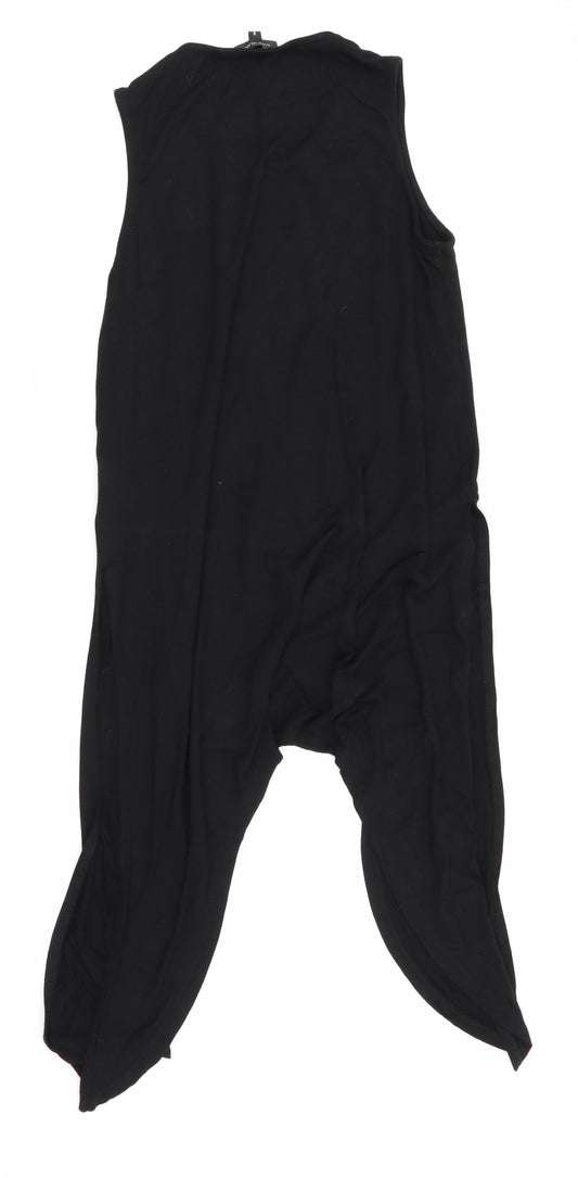 River Island Womens Black Basic Tank Size 8