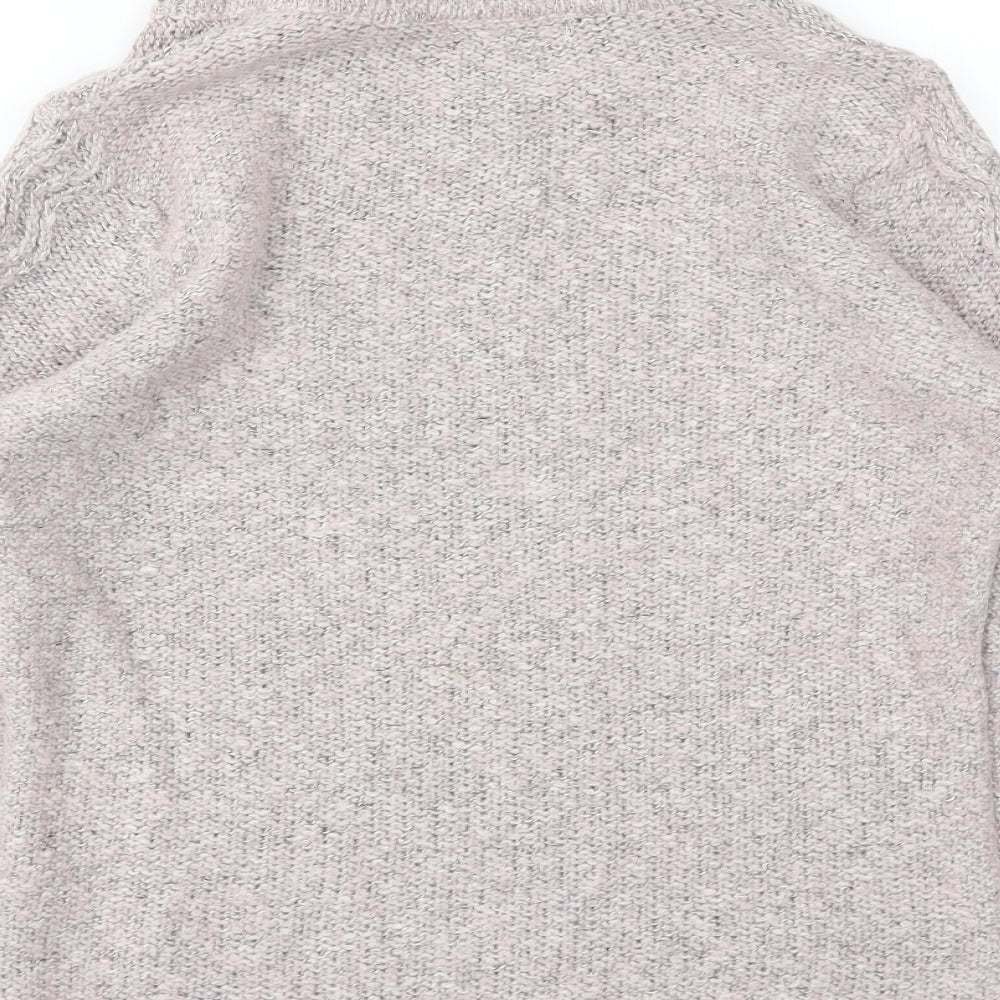 BM Womens Pink Pullover Jumper Size S