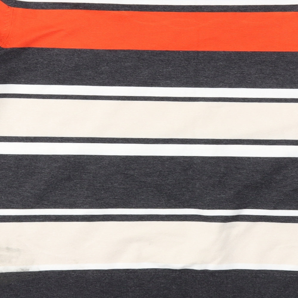CC Womens Multicoloured Striped Pullover Jumper Size XL