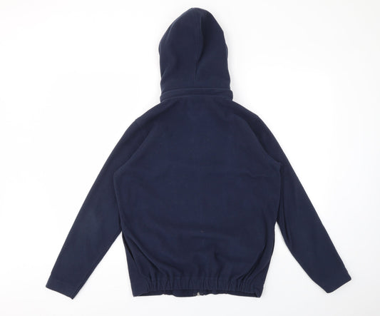 ISLE Womens Blue Full Zip Jumper Size 10