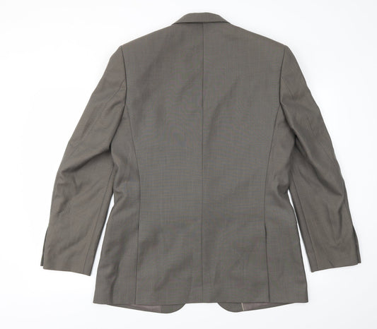 F&F Mens Grey Jacket Blazer Size 38