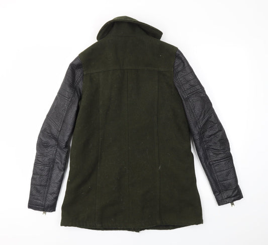River Island Womens Green Jacket Coat Size 8