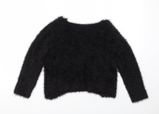 BHS Womens Black Cardigan Jumper Size 12