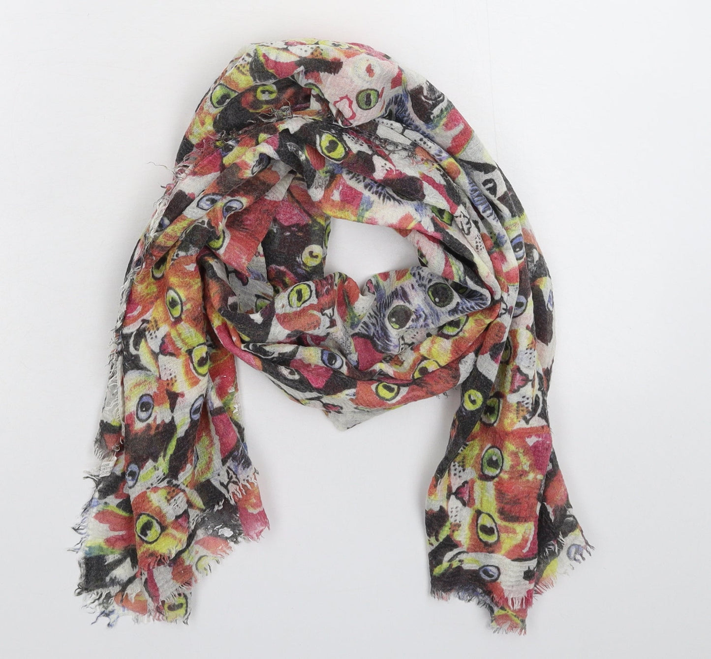 Preworn Womens Multicoloured Scarf