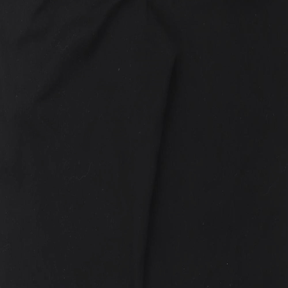 NEXT Womens Black Trousers Size 12 L29 in