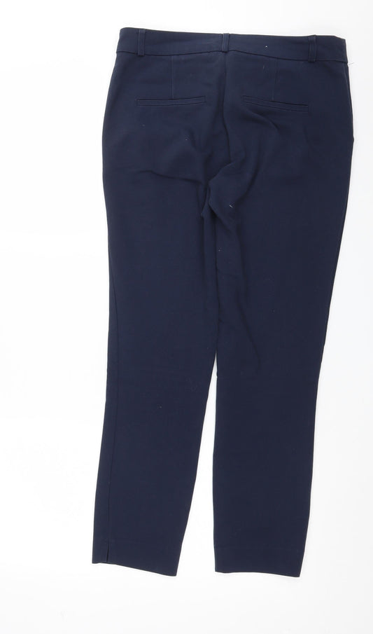 Stradivarius Womens Blue Trousers Size 8 L26 in