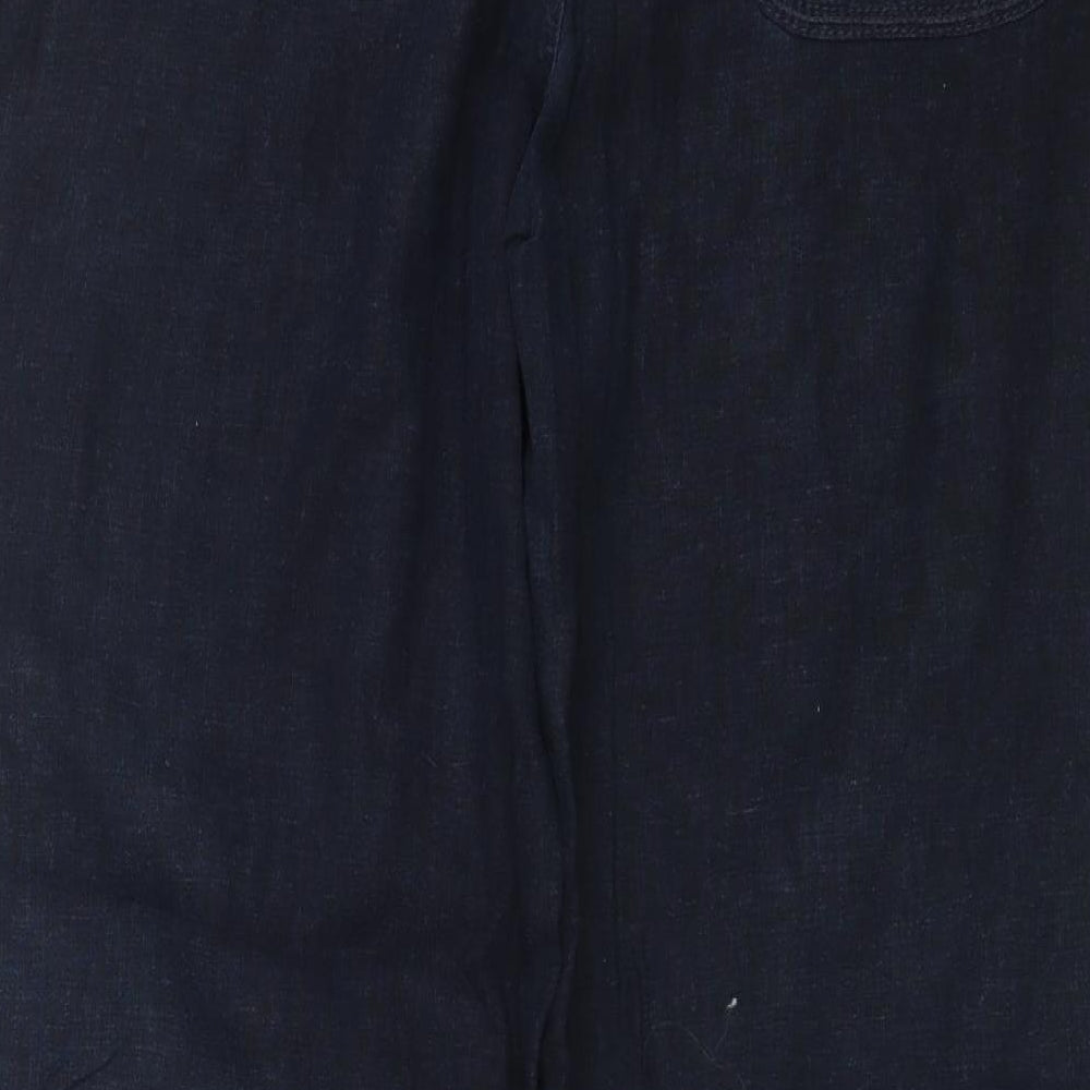 Preworn Womens Blue Trousers Size 32 in L27 in