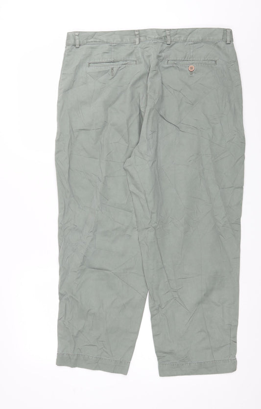 Dorothy Perkins Womens Green Trousers Size 16 L25 in
