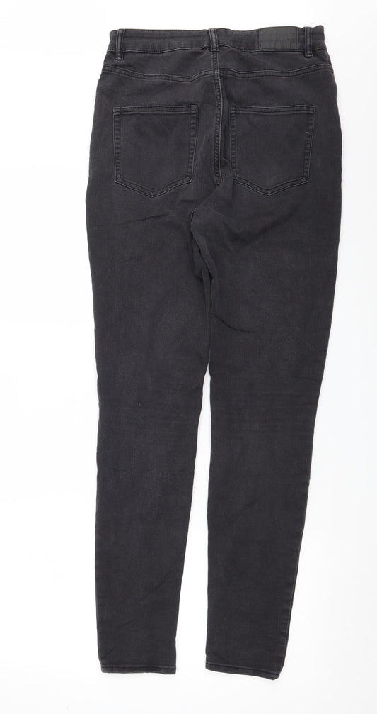 Monki Womens Black Denim Skinny Jeans Size 30 in L31 in