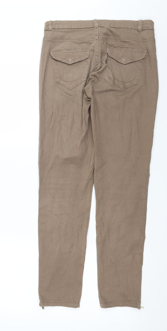 luizacco Womens Beige Trousers Size M L29 in